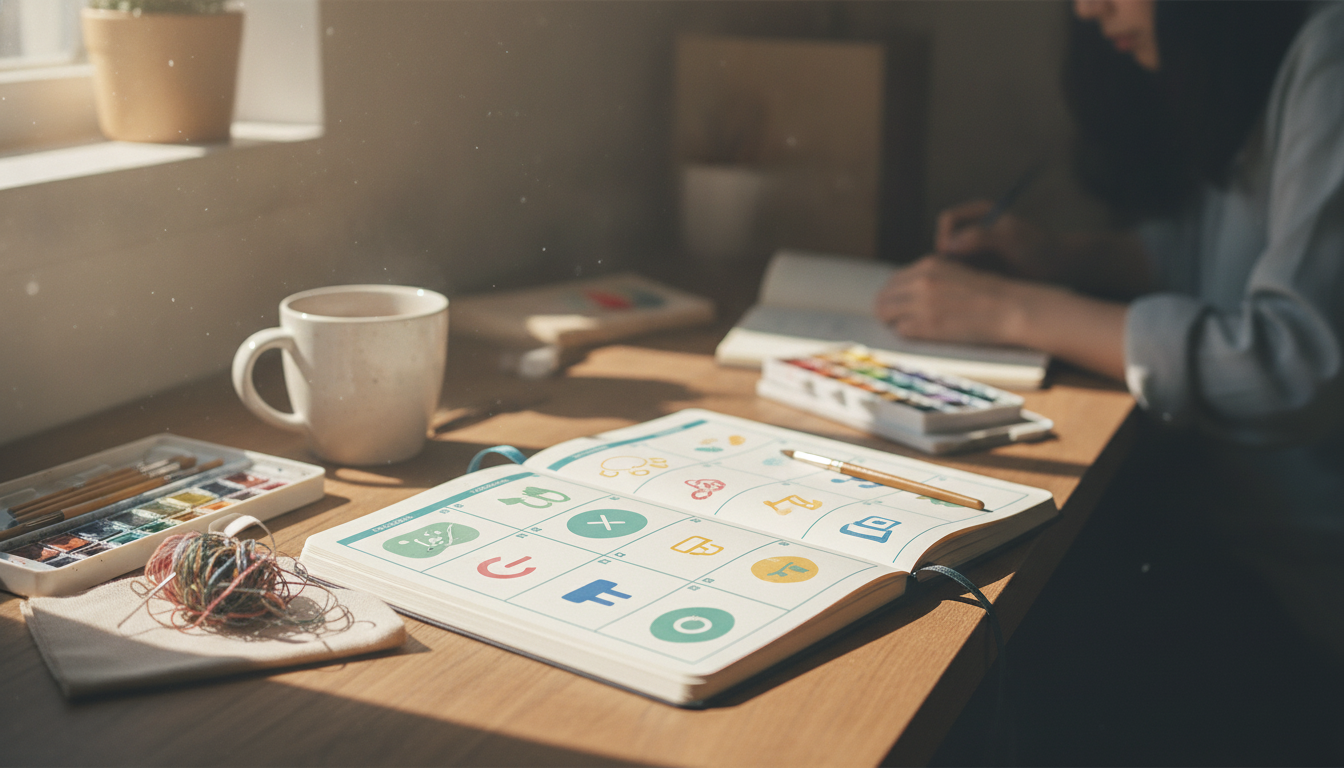 Flexible Weekly Hobby Planning for Busy Schedules