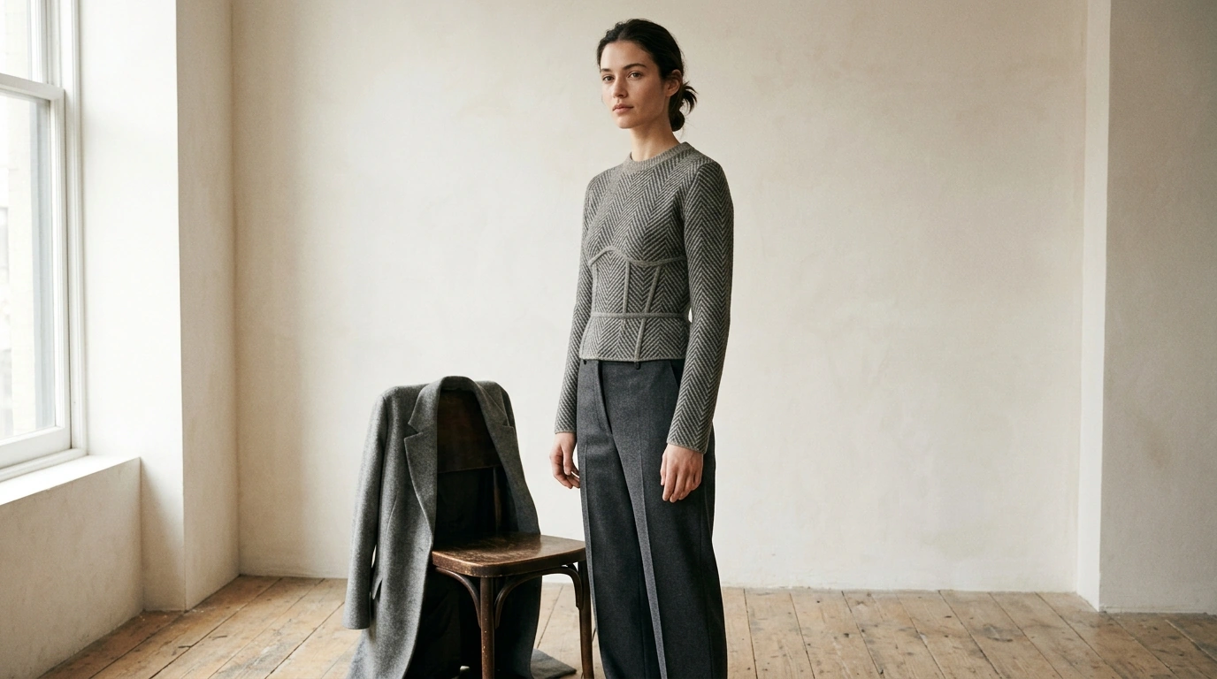 McQueen Wool Chevron Corset Sweater: Fit, Style & Care