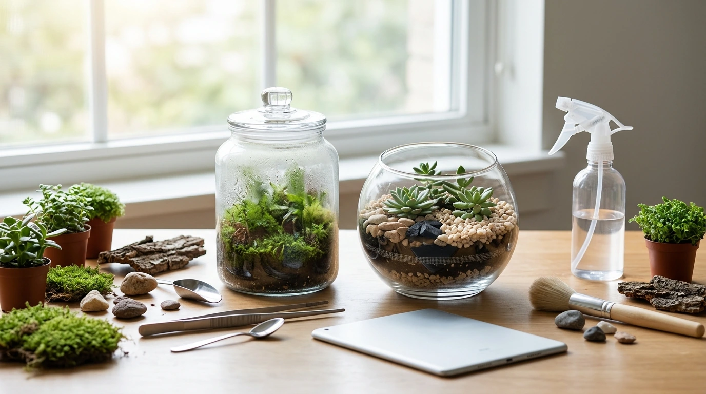 Terrarium Guide: Build Thriving Open or Closed Ecosystems