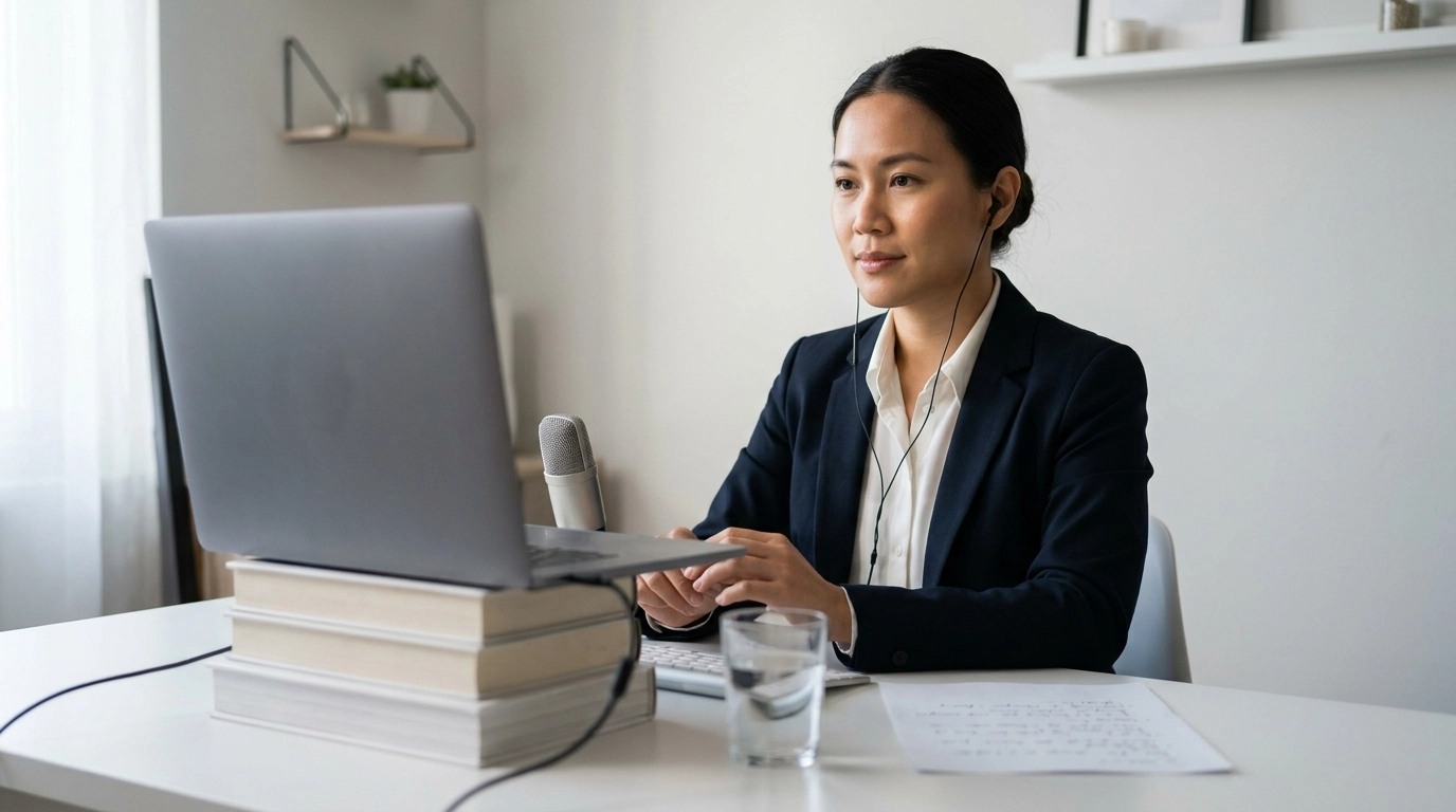 Video Interview Checklist: Look Confident on Camera