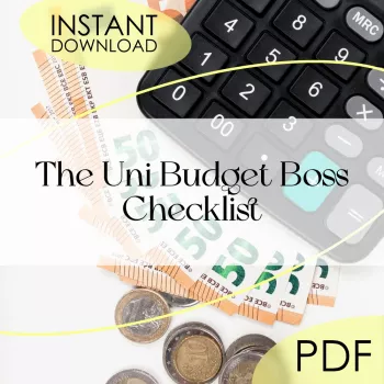Uni Budget Boss Checklist: Fast Student Budget Plan