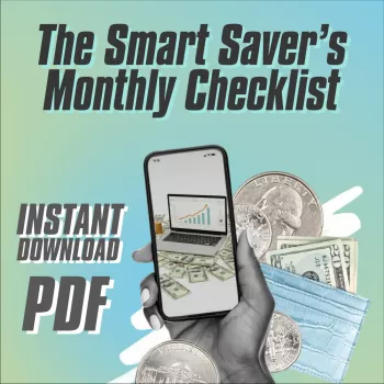 Monthly Money Checklist: How Much to Save and Review